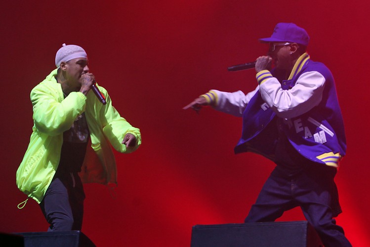 Tyga na festiwalu Open'er 2017. 01.07.2017.