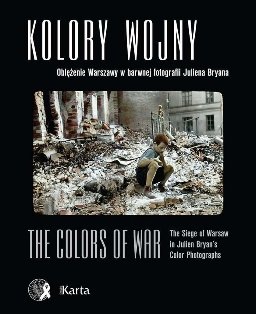 Album "Kolory wojny". Wstrząsające zdjęcia z Warszawy