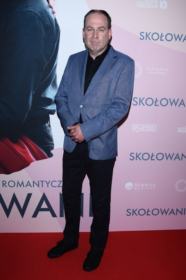 Marcin Perchuć na premierze filmu