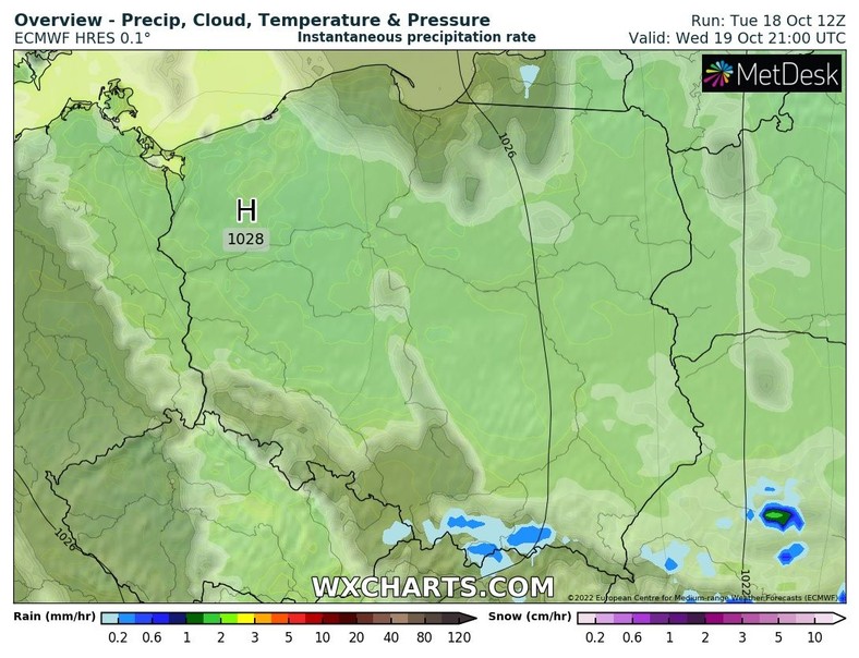 W nocy dominować ma pogodne niebo.