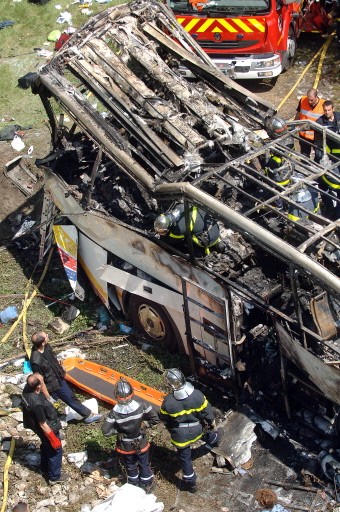 FRANCE-POLAND -ROAD-ACCIDENT