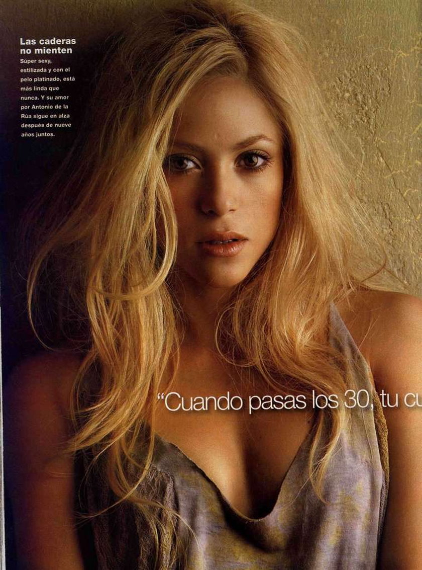 Shakira prawie nago! Foto!