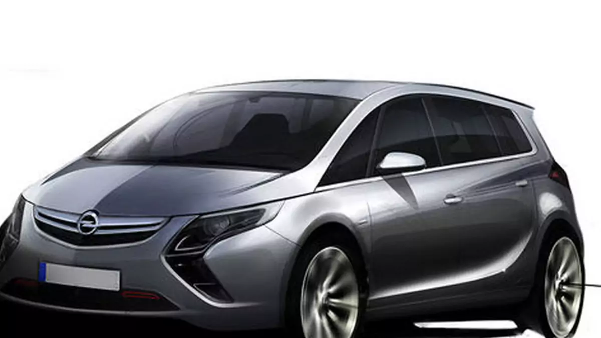 Nowy Opel Zafira: premiera w 2011 r. i sportowy styl