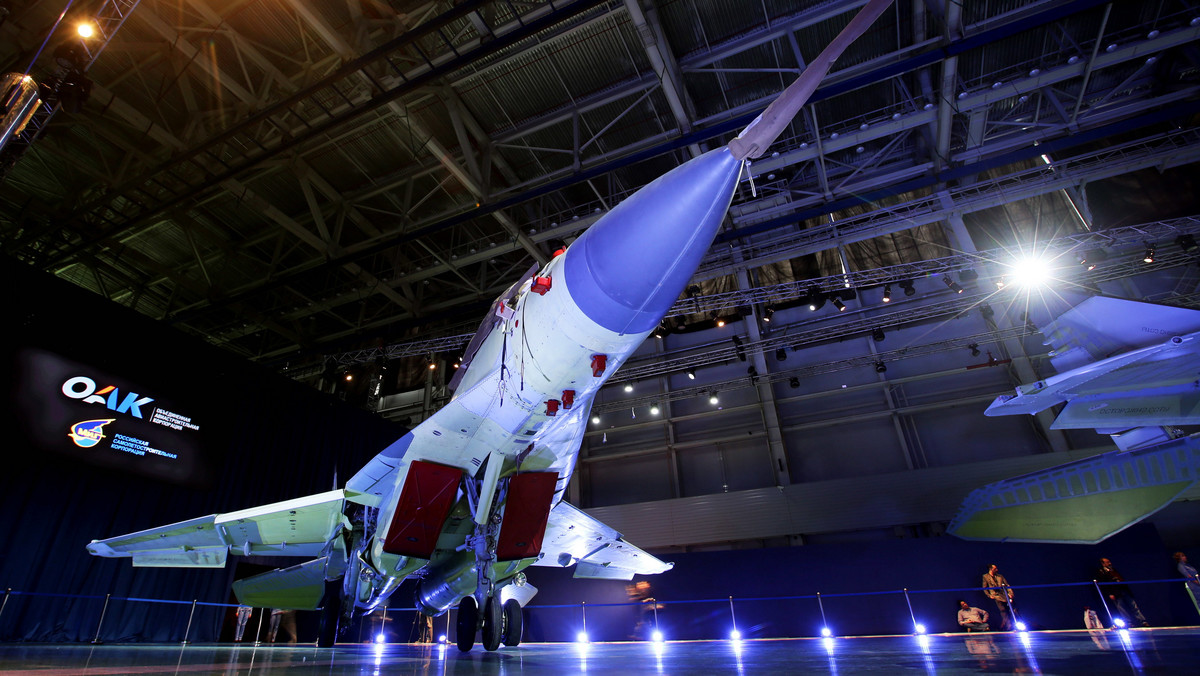 Rosja pokazała nowy MiG-35 myśliwiec odrzutowy