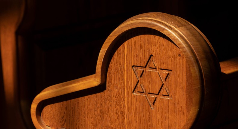 Synagogue interior.Izzet Keribar via Getty Images.