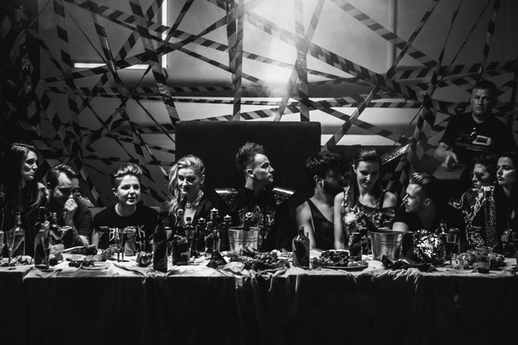 ARO Kłusowski na planie klipu do piosenki 'Podpalimy miasta'