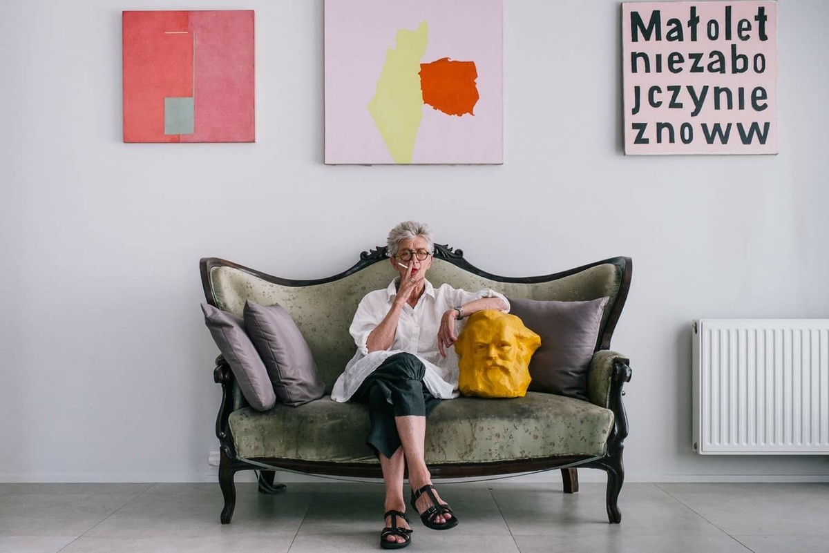 Anda Rottenberg, fot. Maksymilian Rigamonti