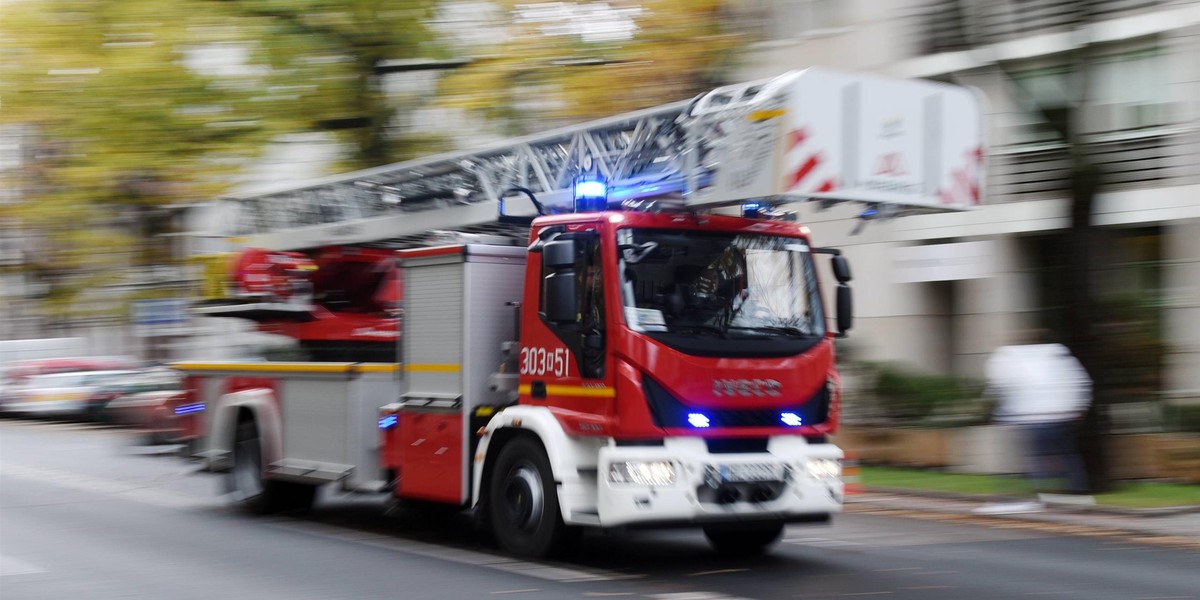 Szczecinek. Strażak ochotnik jechał do pożaru. Po drodze doszło do dramatu.