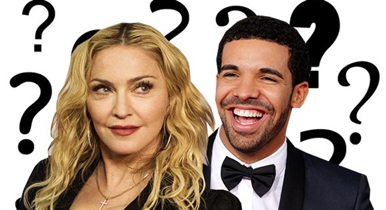 Drake fights Madonna after kissing comment