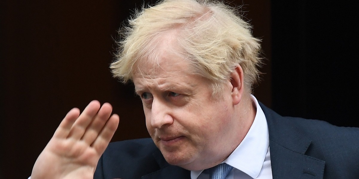 Premier Wielkiej Brytanii Boris Johnson.