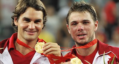 Federer i Wawrinka 15 sekund przyjaźni. Od niechęci do olimpijskiego medalu