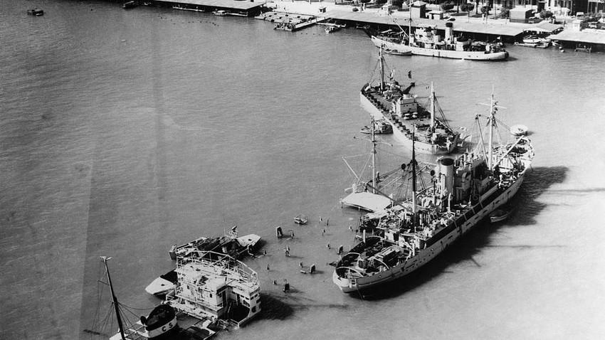 Egipatski predsednik Gamal Abdel Naser shvatio je koliko je blokada Sueckog kanala delotvorna za odvraćanje napada anglo-francuskih snaga | Foto: Hulton-Deutsch/Hulton-Deutsch Collection/Corbis via Getty Images