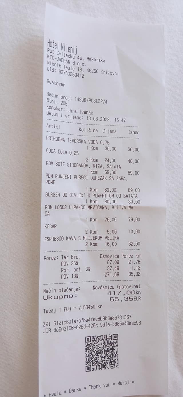 Jana sa v dovolenkárskej skupinke pochválila cenami v Chorvátsku.