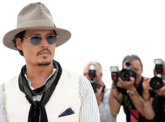 Johnny Deep w Cannes