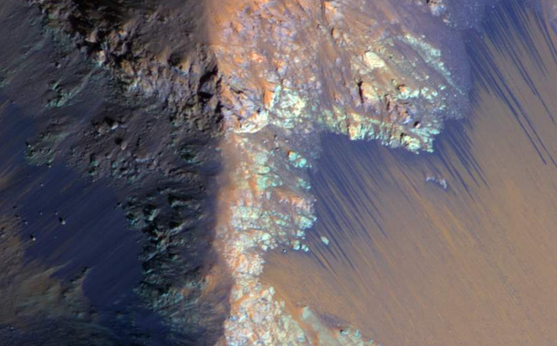 nasa, mars, woda