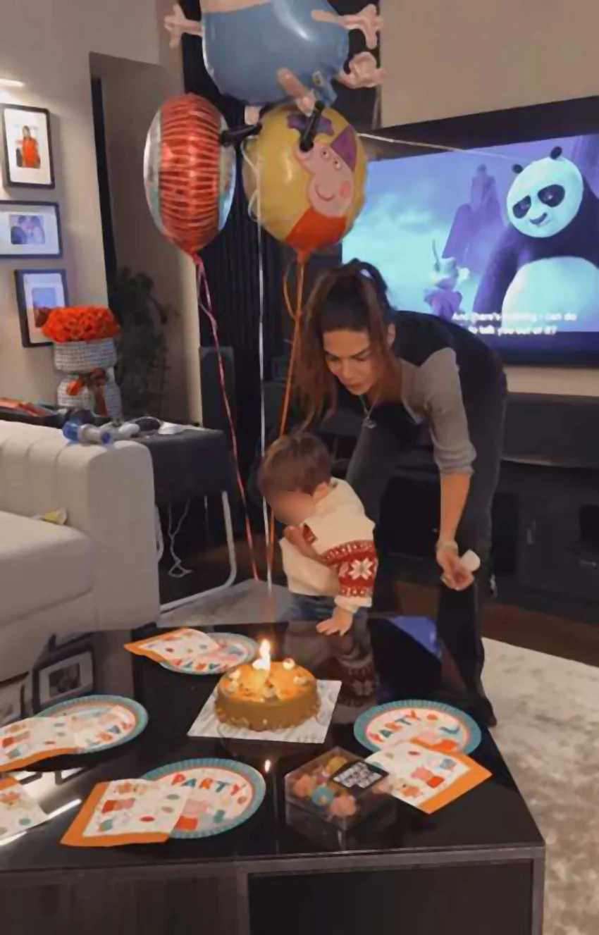 Dejana slavi sinu rođendan