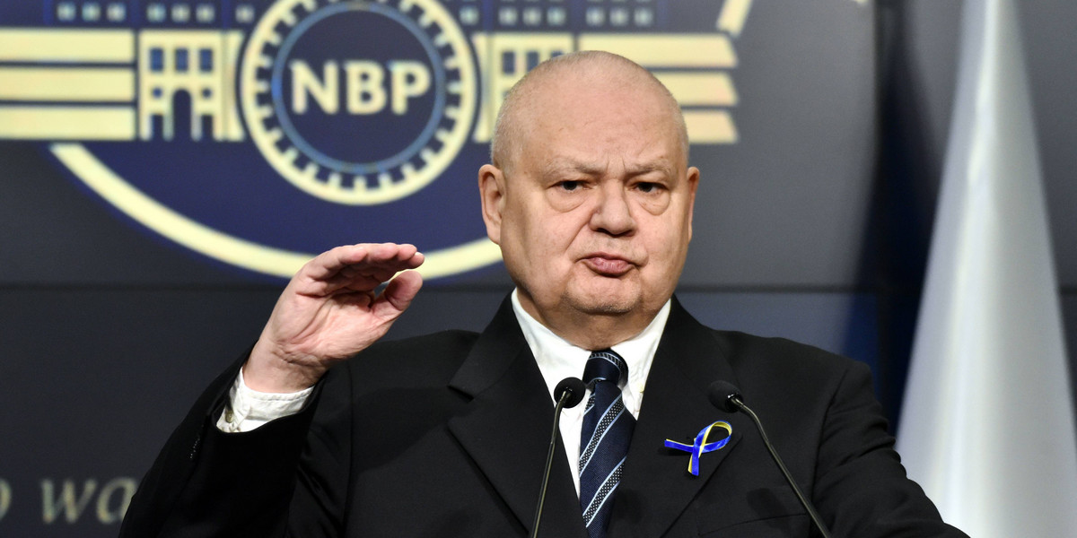 Adam Glapiński, prezes NBP.