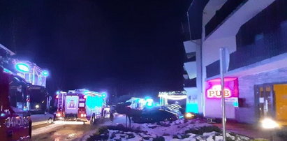 Pożar hotelu w Karpaczu. Ewakuowano kilkaset osób