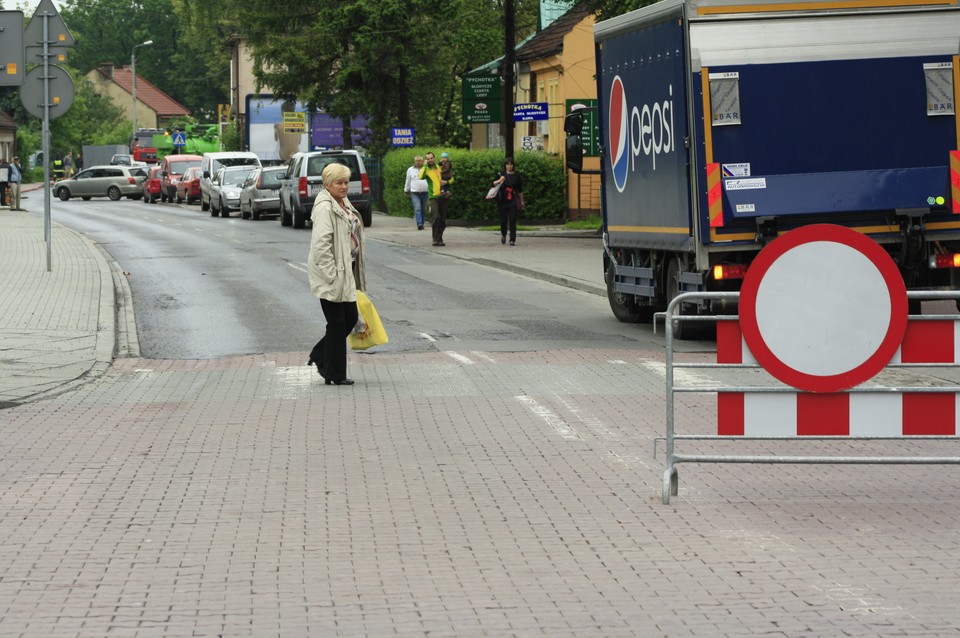 KRAKÓW POWÓDŹ MAJORA CZERWONY PRĄDNIK