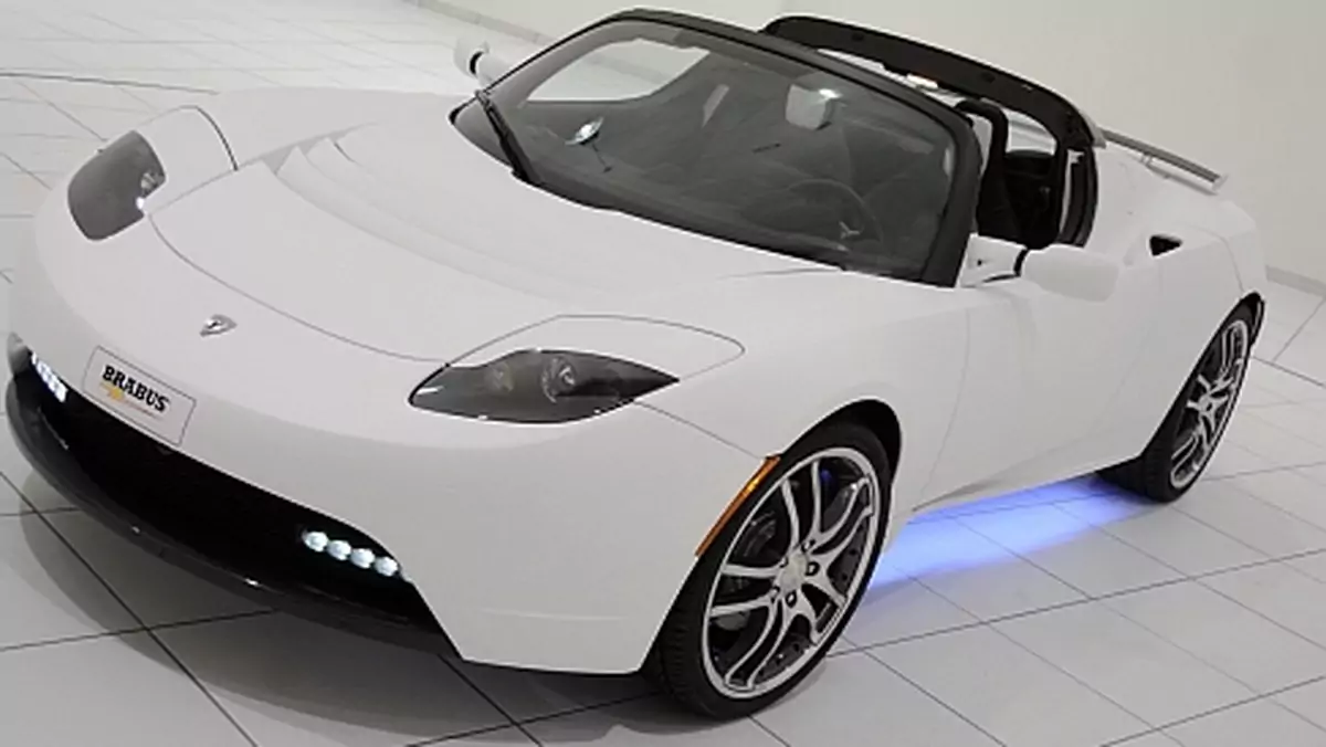 Tesla Roadster by Brabus - Tuning stylistyczny czyni cuda