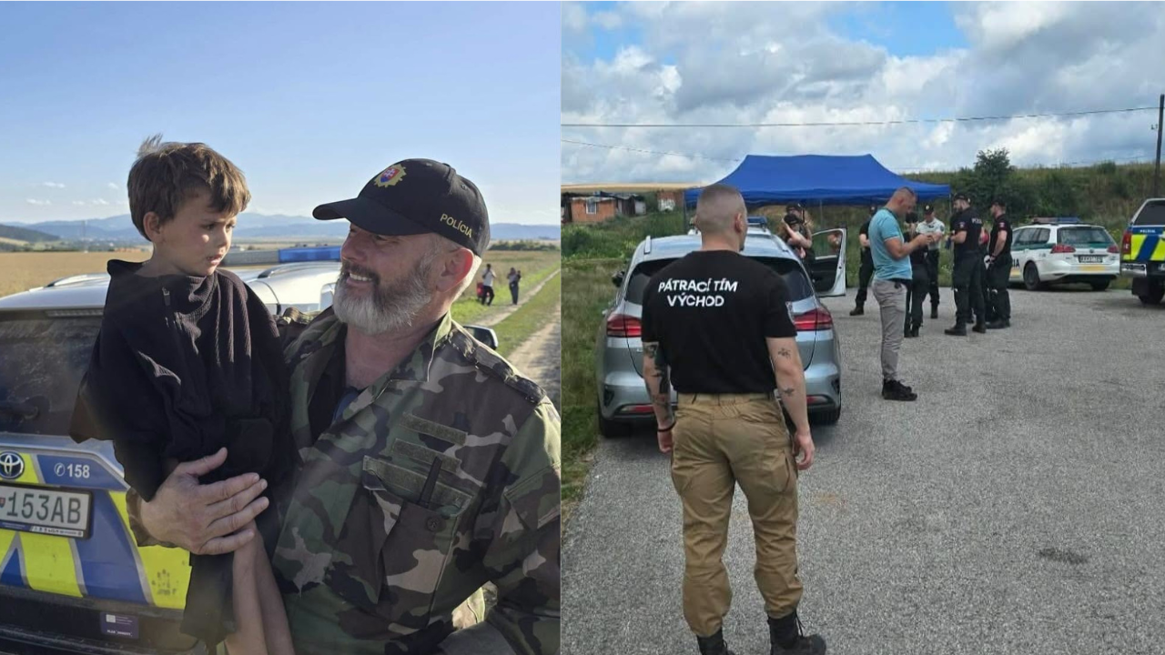 Trojročného chlapca, po ktorom pátrali v Huncovciach, našli živého