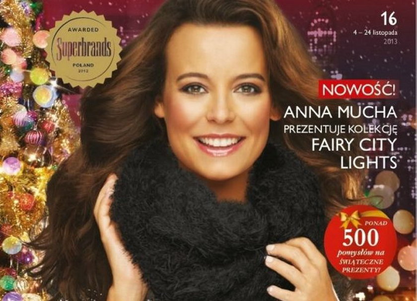 Ania Mucha w kampanii Oriflame na święta