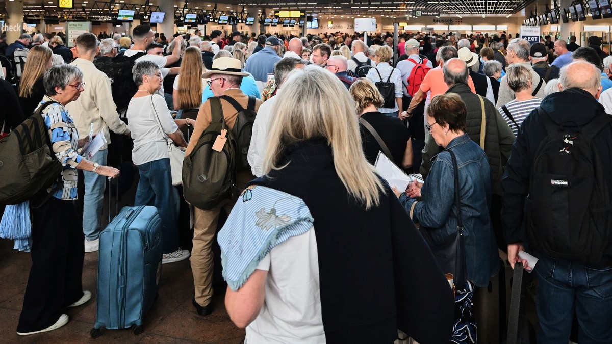 EES sistem, gužva na aerodromima