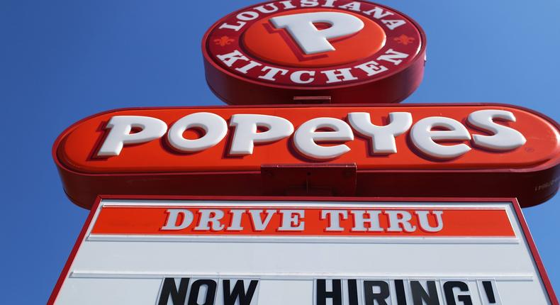 The labor shortage is hitting fast food restaurants.
