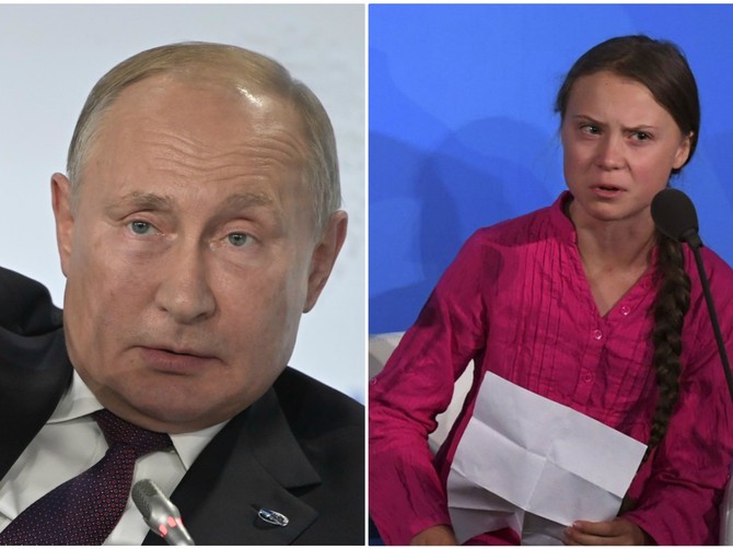 Greta odbrusila Putinu