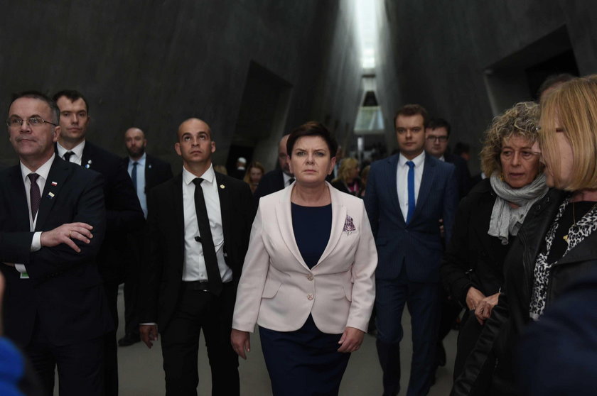 Szydło uczciła pamięć Żydów