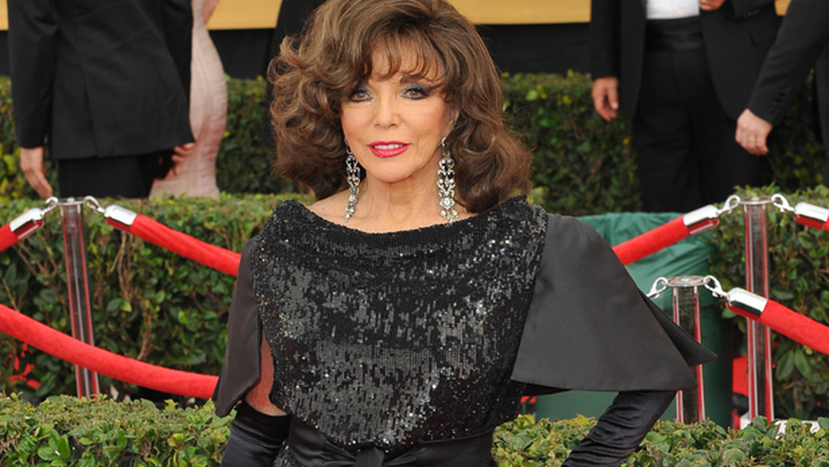 Joan Collins (Los Angeles, 25 stycznia 2015 r.)