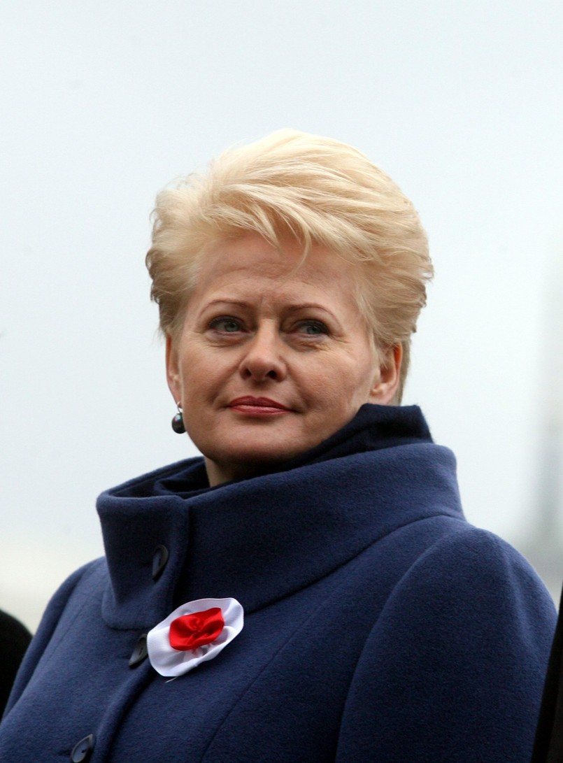 Prezydent Litwy Dalia Grybauskaite