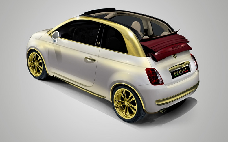 Fiat 500C Dolce Vita – kupa złota