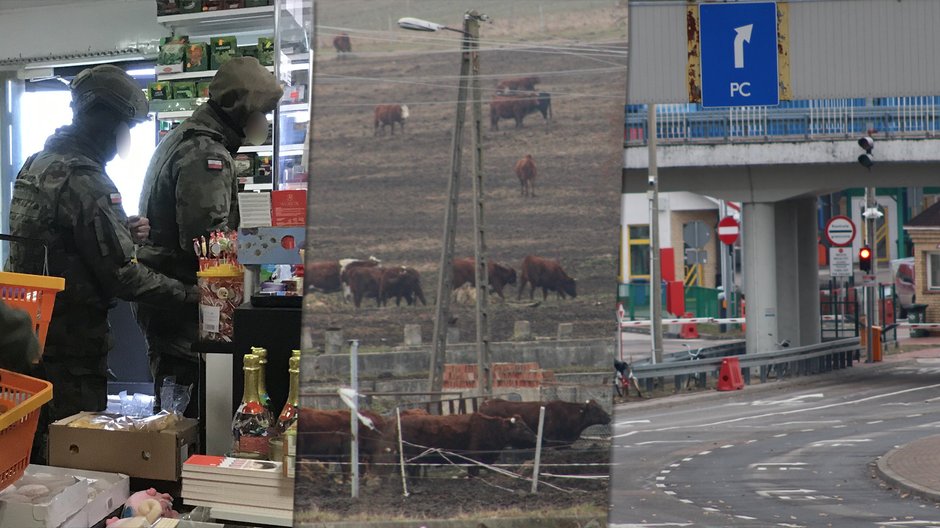 Żołnierze, krowy i rowery. Zamknięte przejście graniczne z Białorusią w Bobrownikach