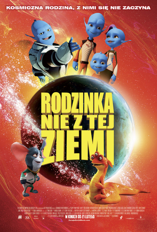 "Rodzinka nie z tej ziemi" - plakat