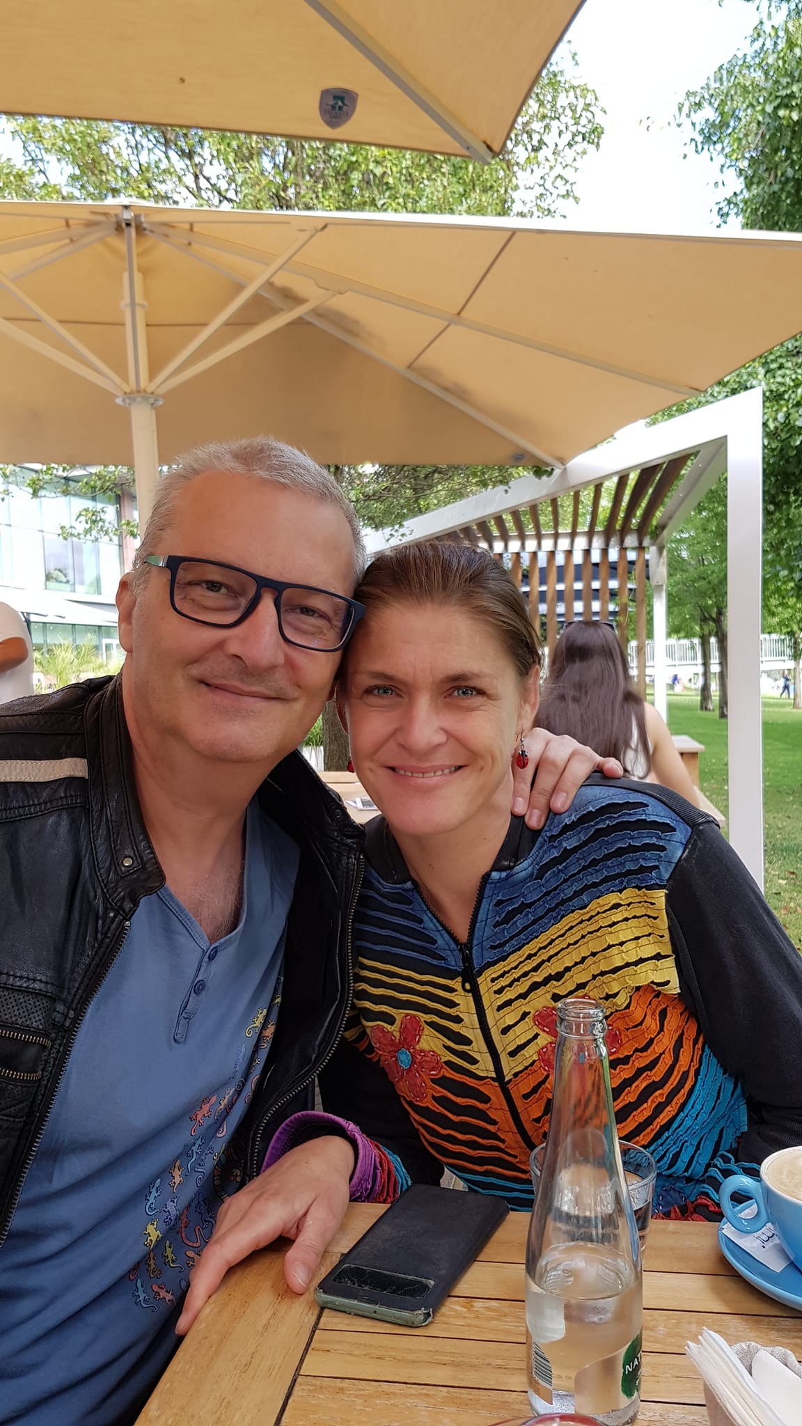 Katka Feldeková so zosnulým manželom Richardom Šimurkom († 55).