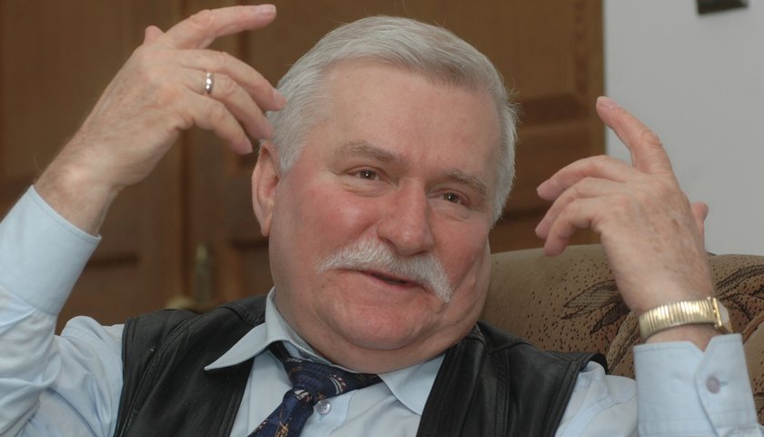 Szampan Lecha Wałęsy