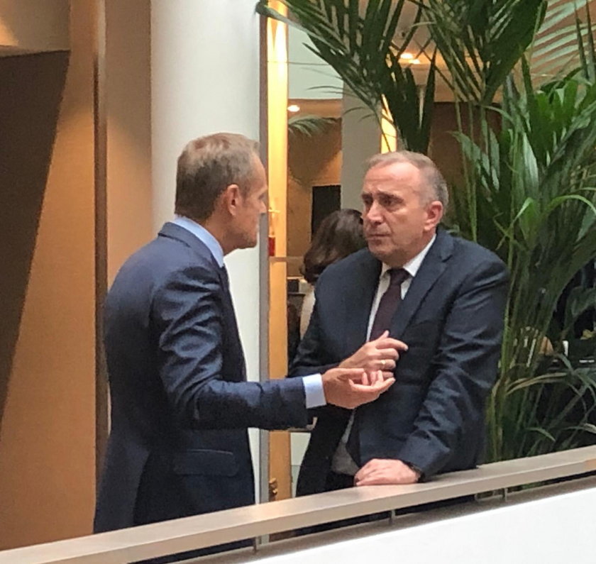 Grzegorz Schetyna i Donald Tusk