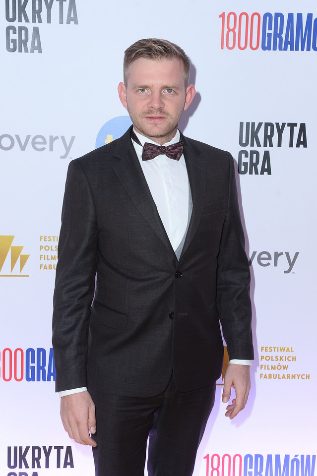 Rafał Zawierucha na festiwalu filmowym w Gdyni 