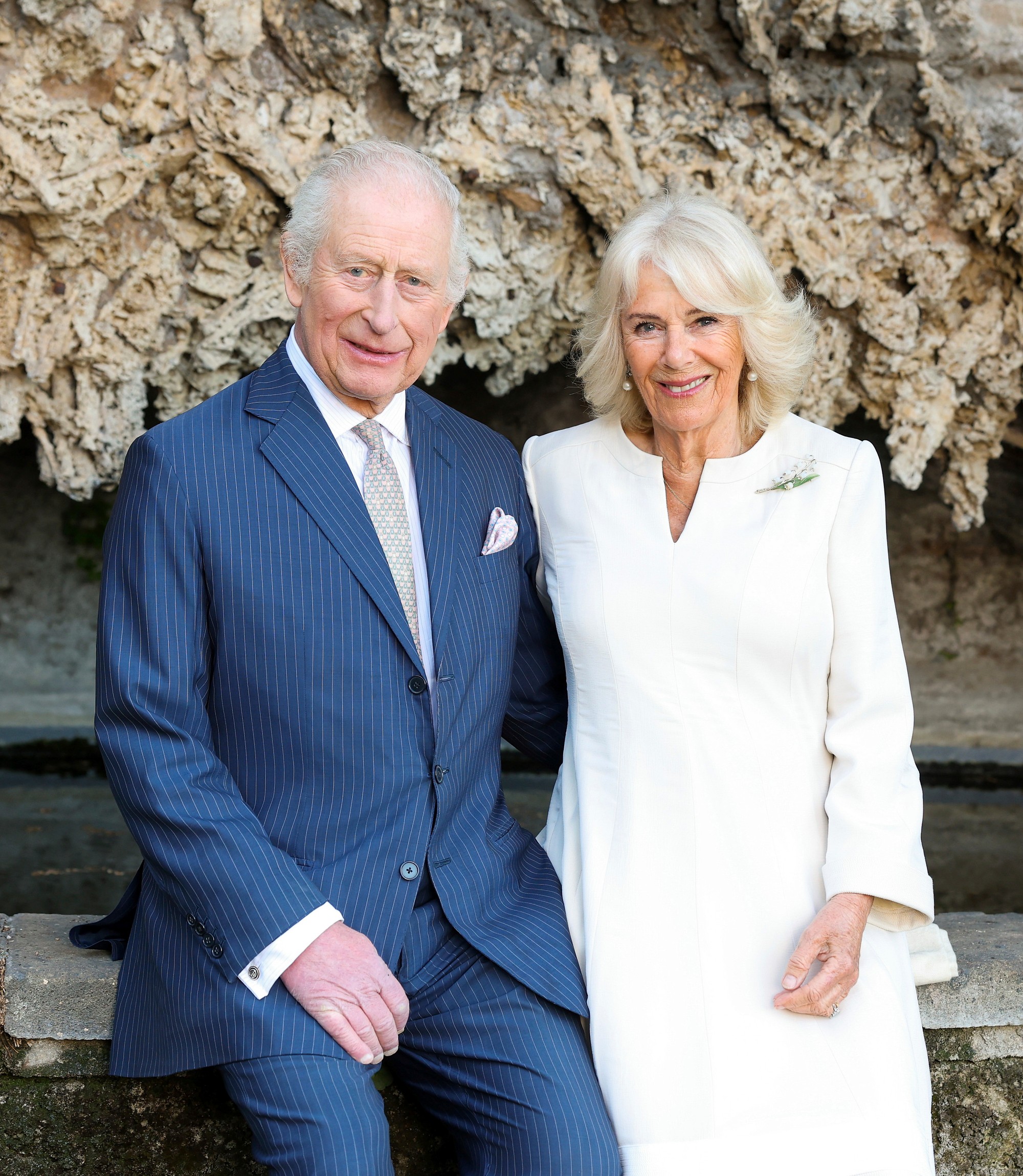 Britský kráľ Karol III. a britská kráľovná Camilla.