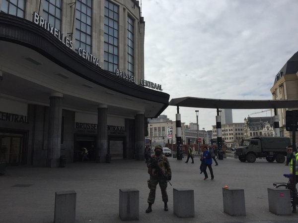 Wojsko na ulicach Brukseli