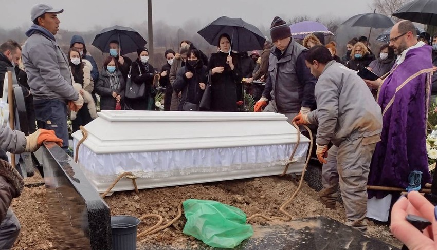 Sahrana malog Andreja