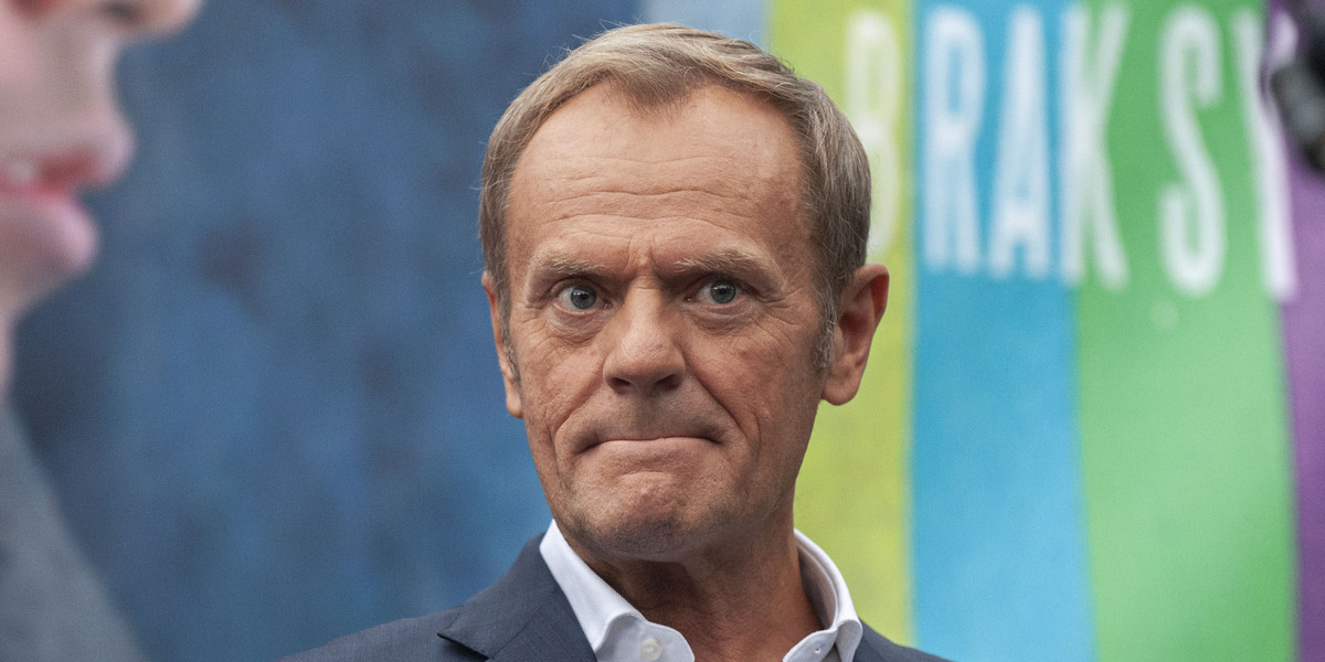 Donald Tusk może mieć powody do zmartwień