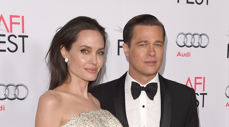 Az év legnagyobb szakítása volt Brad Pitt és Angelina Jolie válása/Fotó: Europress-Getty Images