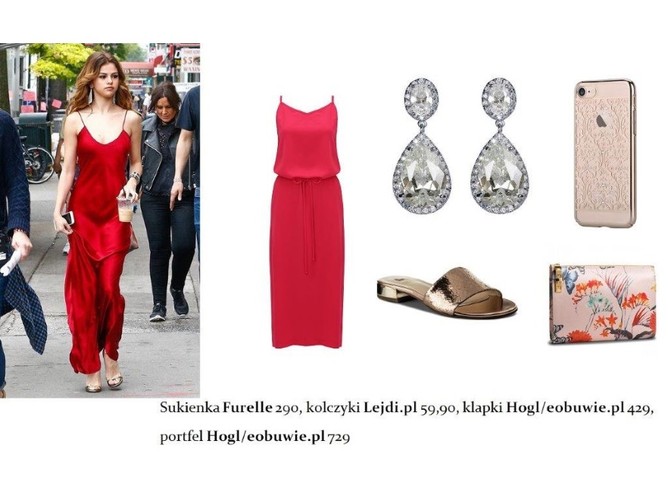 Modne sukienki na cienkich ramiączkach. STYLIZACJE