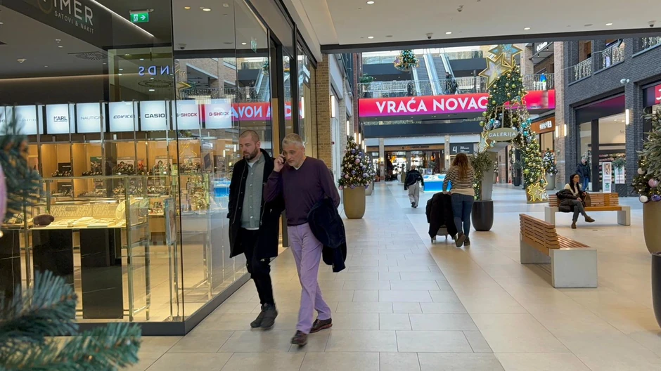 Čeda Jovanović i Aleksandar Kos, paparaco