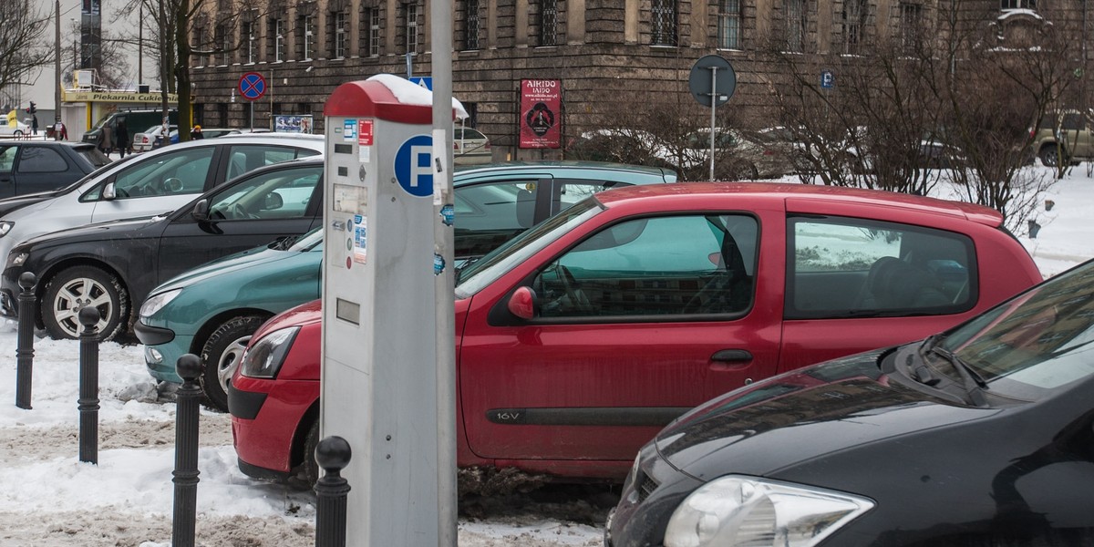 Strefa płatnego parkowania w Poznaniu