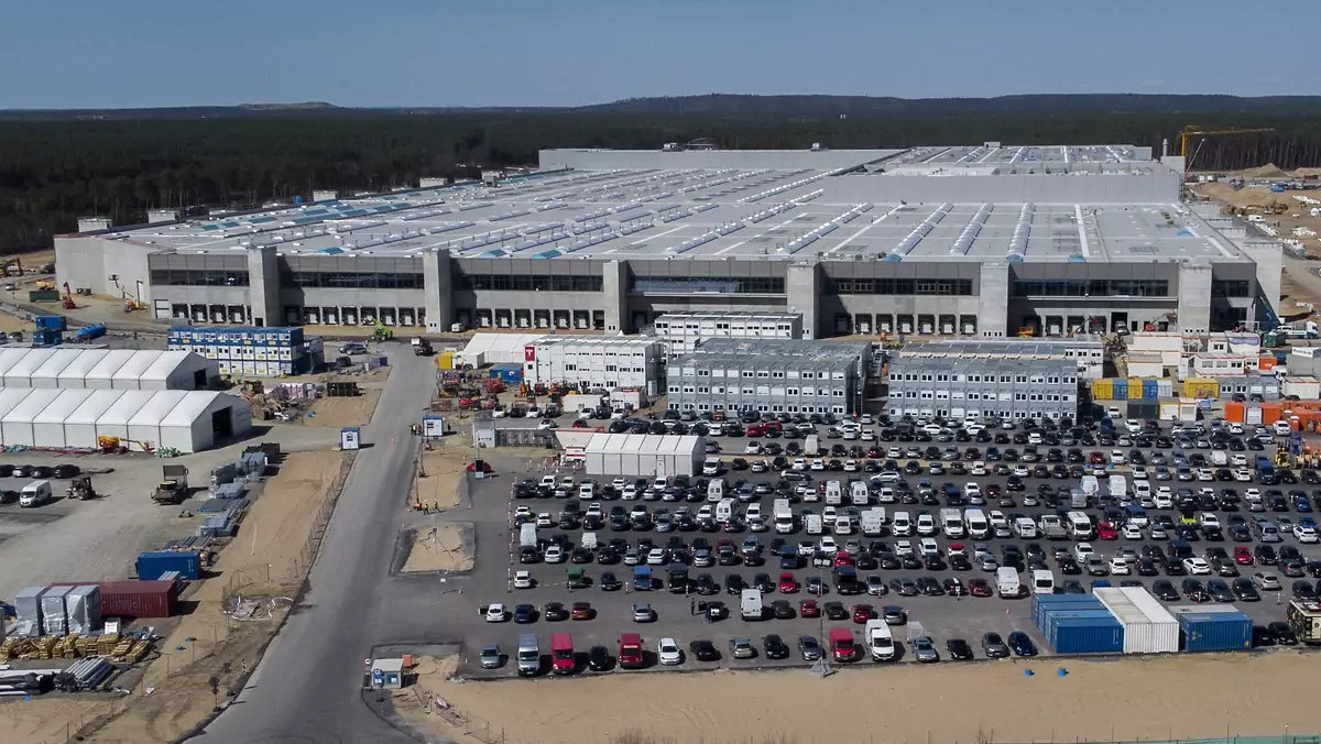 Gigafactory Tesli w Grünheide pod Berlinem