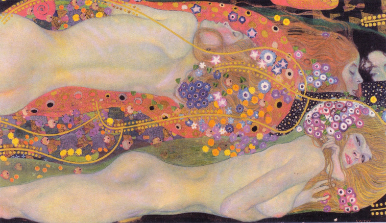 Gustav Klimt, "Wasserschlangen II"