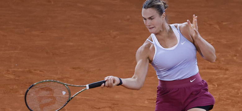 Sabalenka zakończyła passę Andriejewej w 1/8 finału turnieju WTA w Madrycie